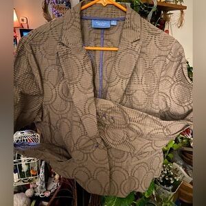 Simply Vera Vera Wang Brown Blazer Jacket